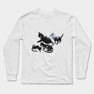 Cats Black Cats Graphic 07 Long Sleeve T-Shirt